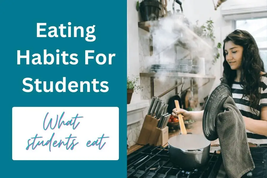 eating habits of university students uk