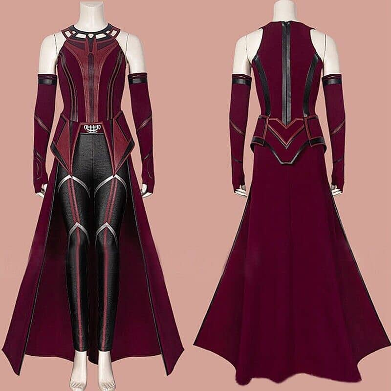 Scarlet Witch Costume Cosplay Outfit