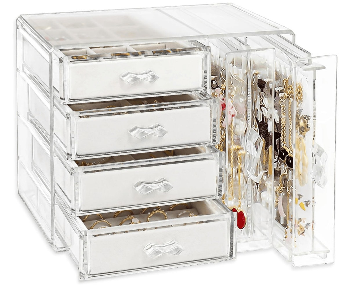 Acrylic Jewelry Organizer Box