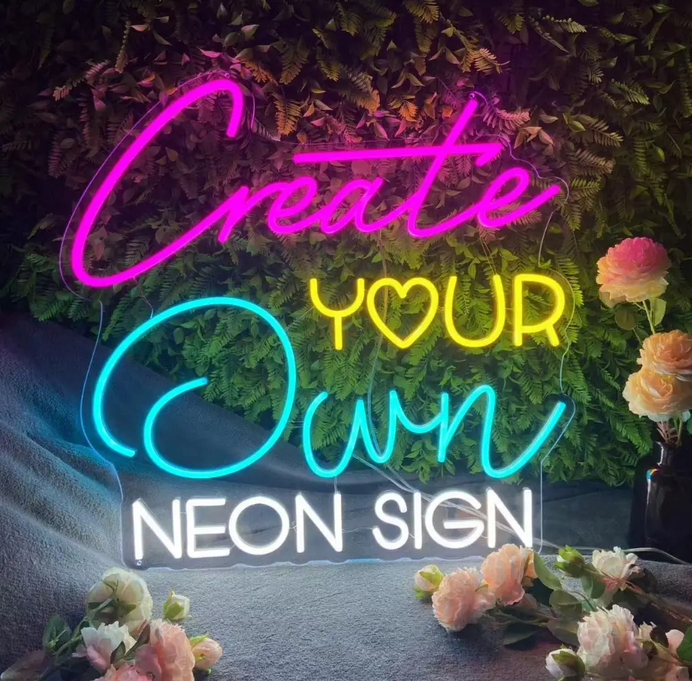 Custom Neon Sign for Wall Decor