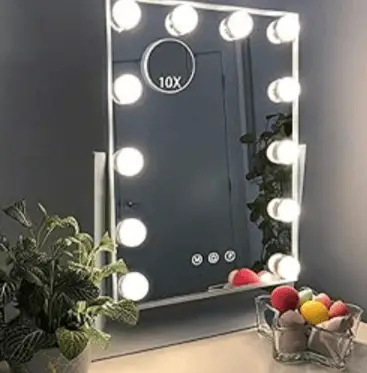 Vanity Mirror with Bulb Lights