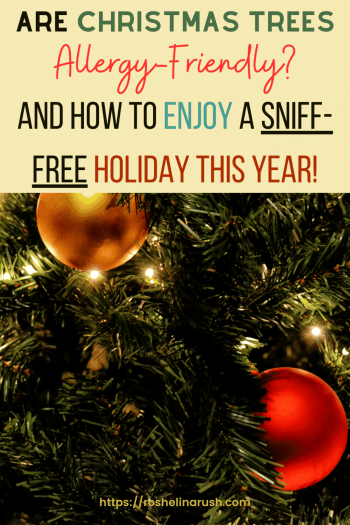 Real christmas tree allergies
