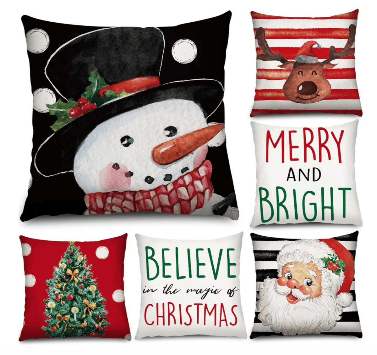 Christmas Pillow Covers Cushion Covers