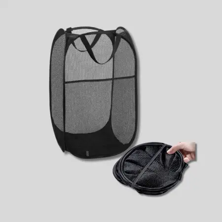 Collapsible Mesh Pop Up Laundry Hamper
