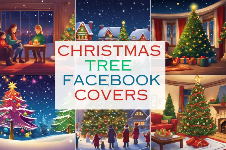 32 FREE Christmas Tree Facebook Cover To Deck Your Profile