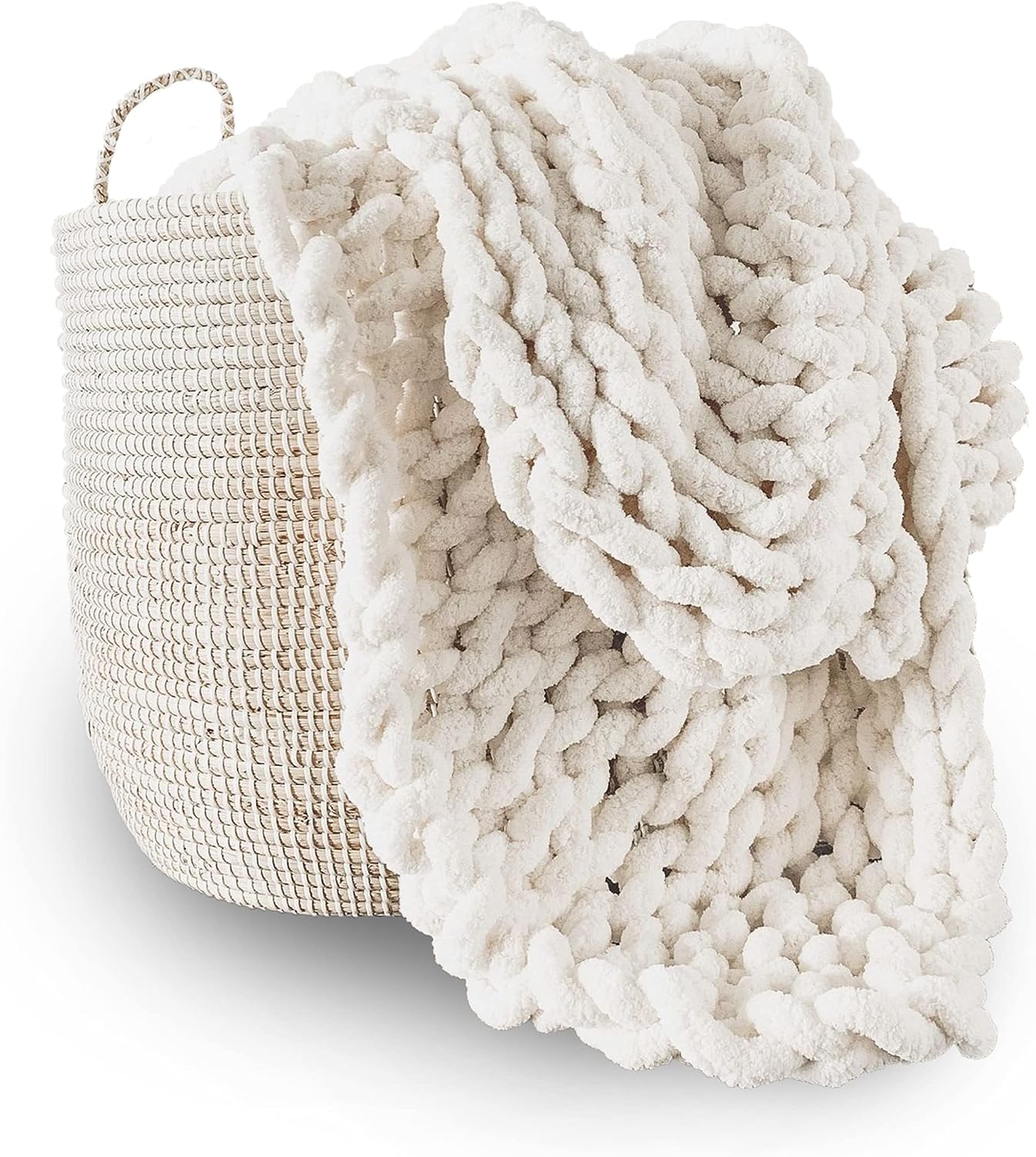 knit blanket throw
