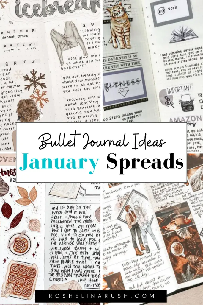 BEST JANUARY BULLET JOURNAL PAGE IDEAS FOR STUDENTS