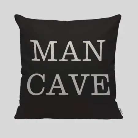 Pillow Cover Man Cave