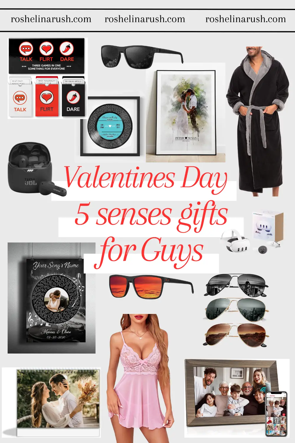 Valentines Day 5 Senses Gift Ideas for Guys
