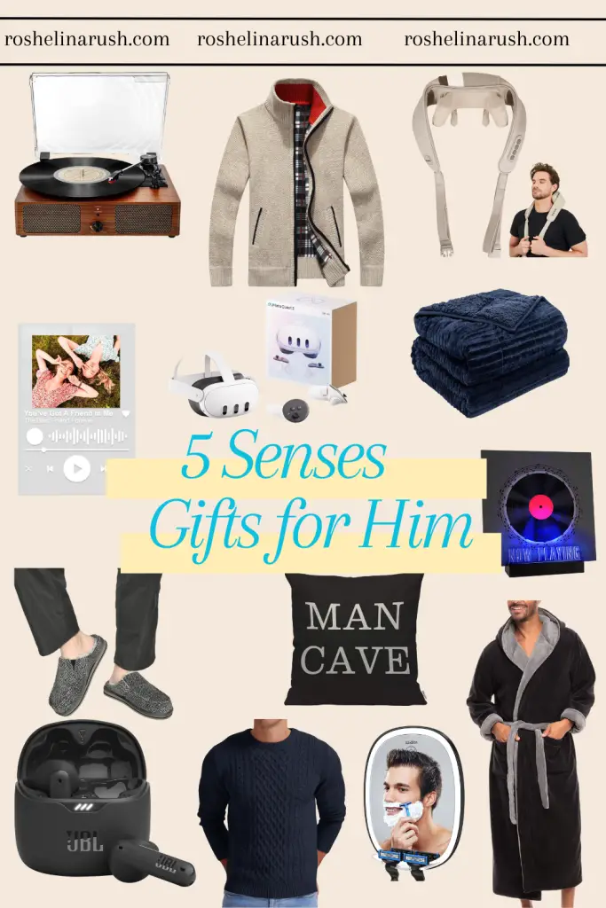 Valentines Day 5 Senses Gift Ideas for Him