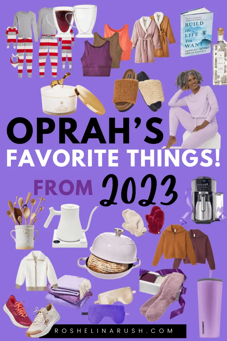 Top 100 Oprah’s Favorite Things 2023 (Complete List + Links)