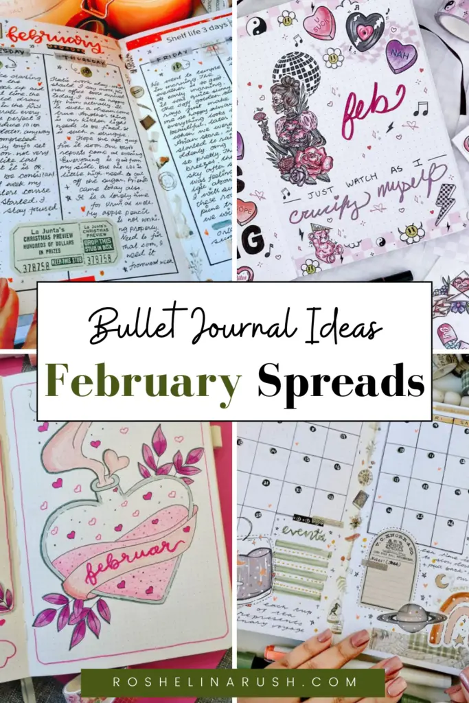Best February Bullet Journal Page Ideas for Students