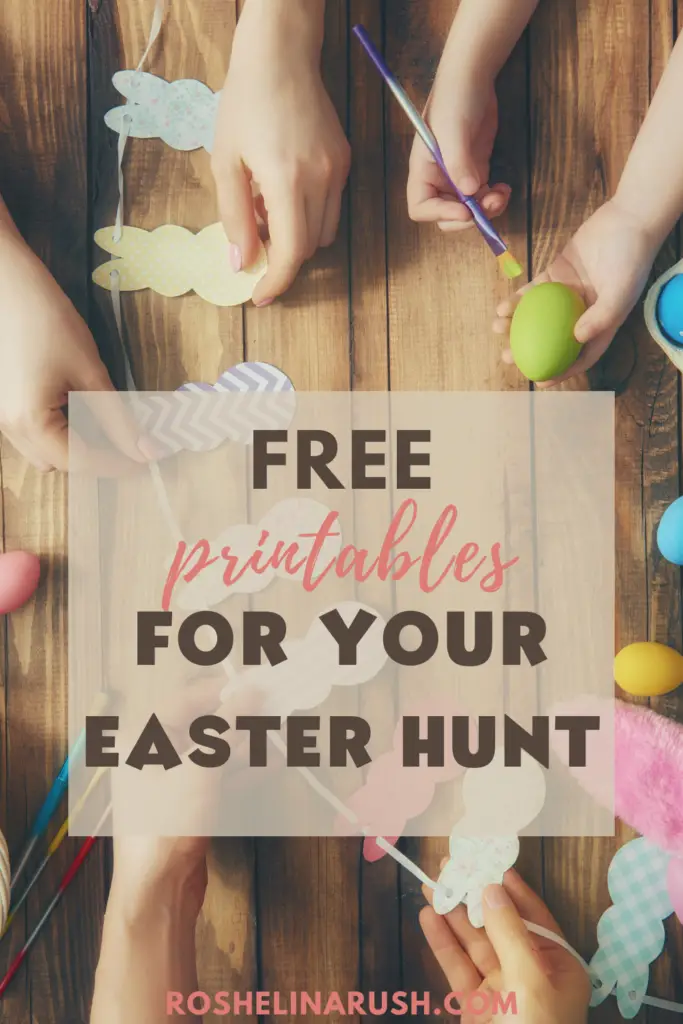 Easter Egg Hunt Printables free