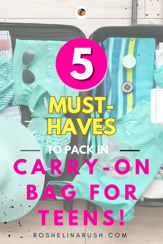 what to pack on a plane for tweens