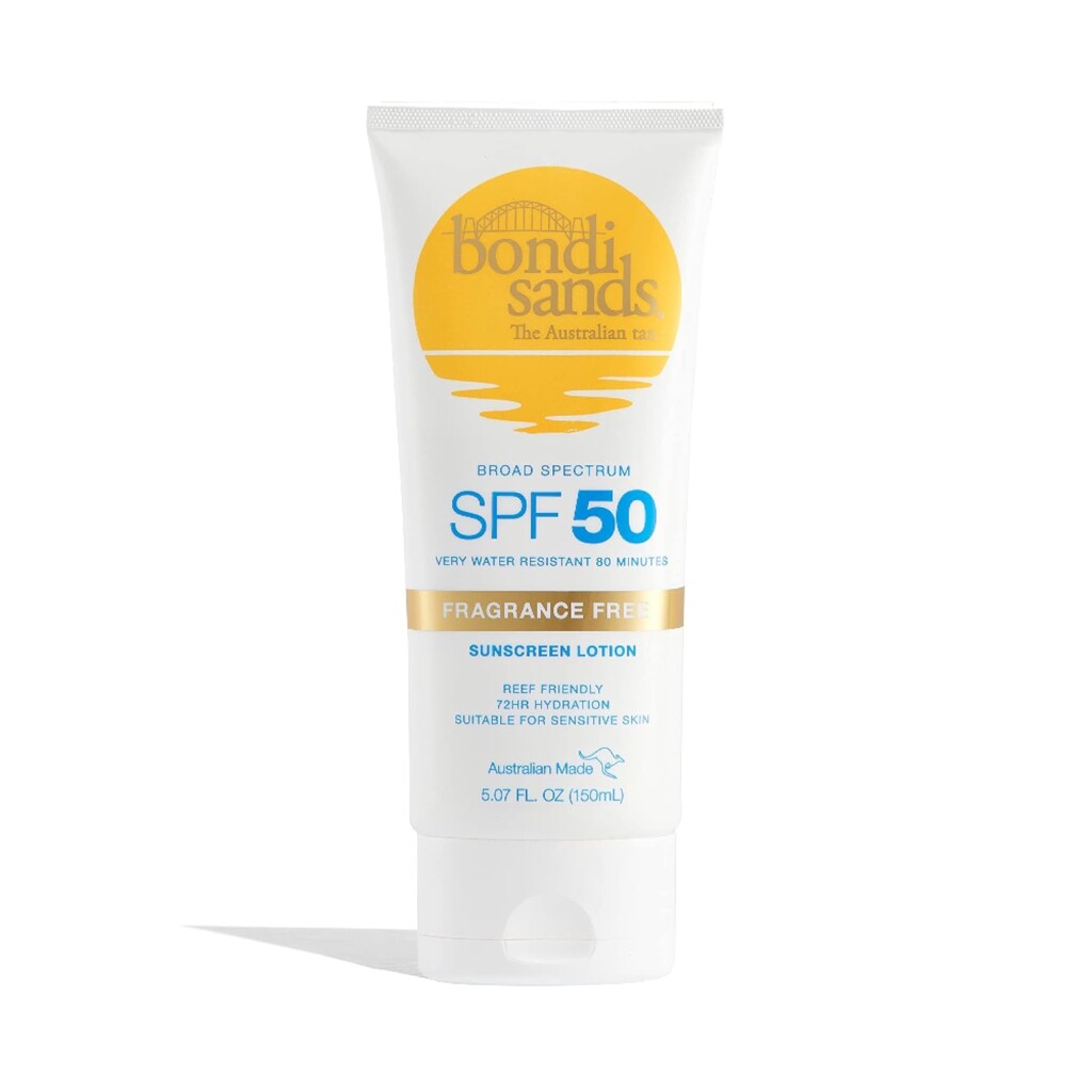Bondi Sands Fragrance Free Sunscreen Body Lotion SPF 50