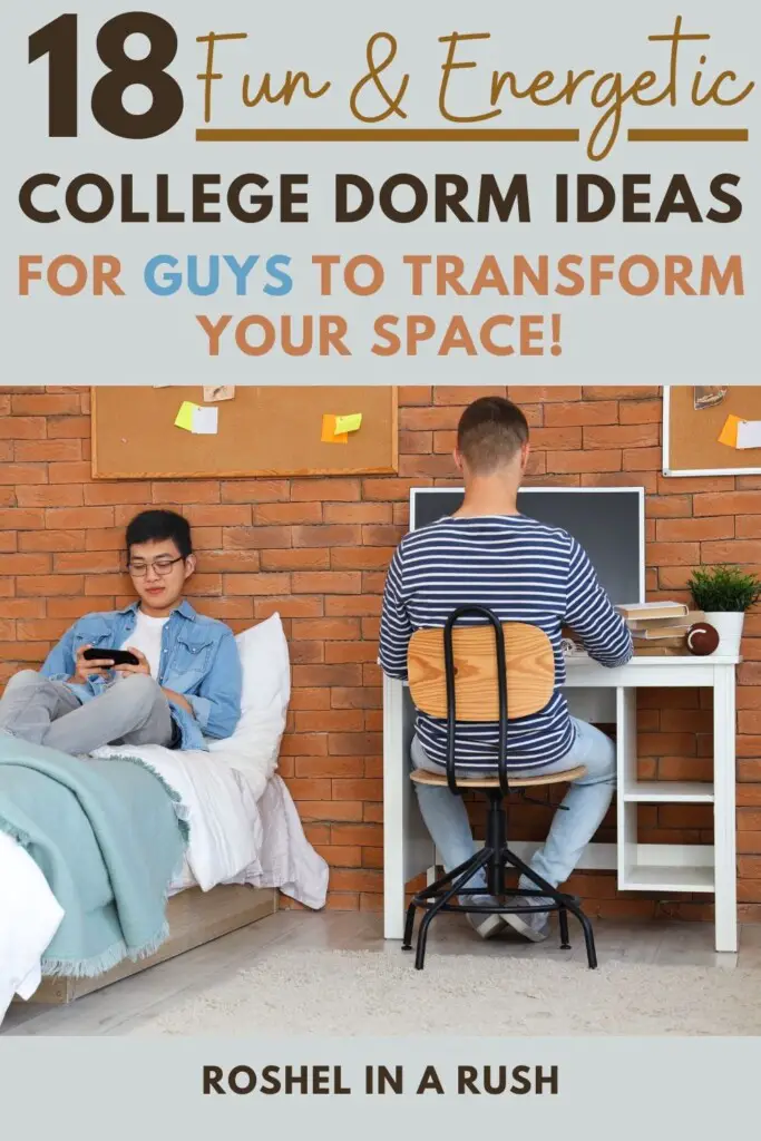 College Dorm Ideas for Guys Pinterest