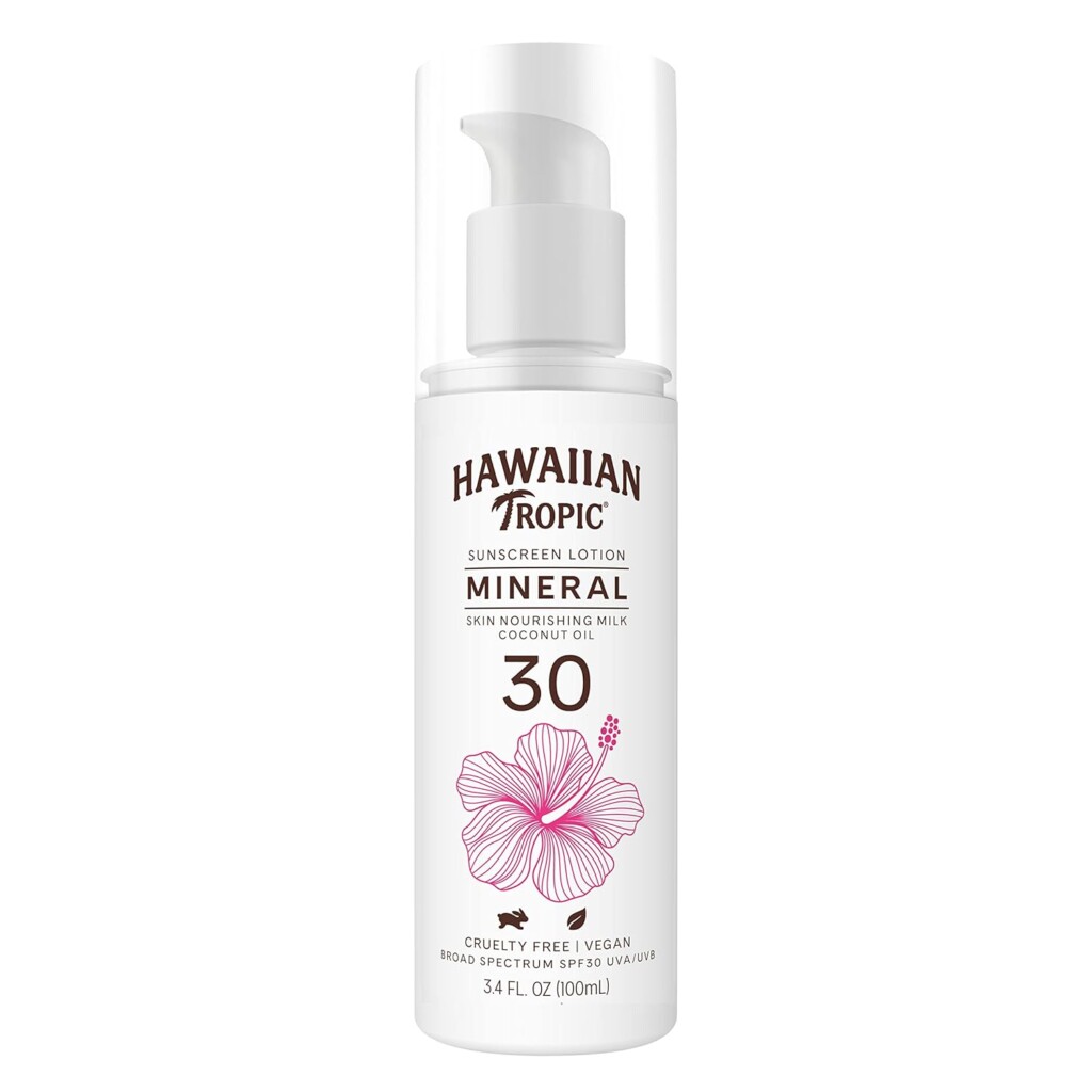 Hawaiian Tropic Mineral Skin Nourishing Milk Sunscreen SPF 30