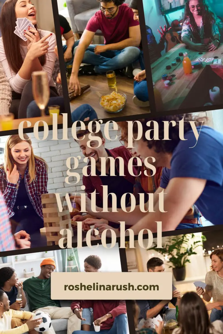 college party games without alcohol