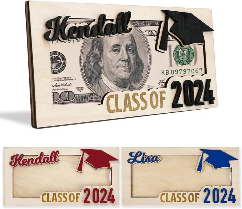 Money Holder Custom Graduation Card Box