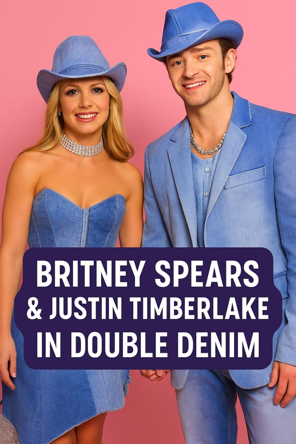 britney spears and justin timberlake denim costume