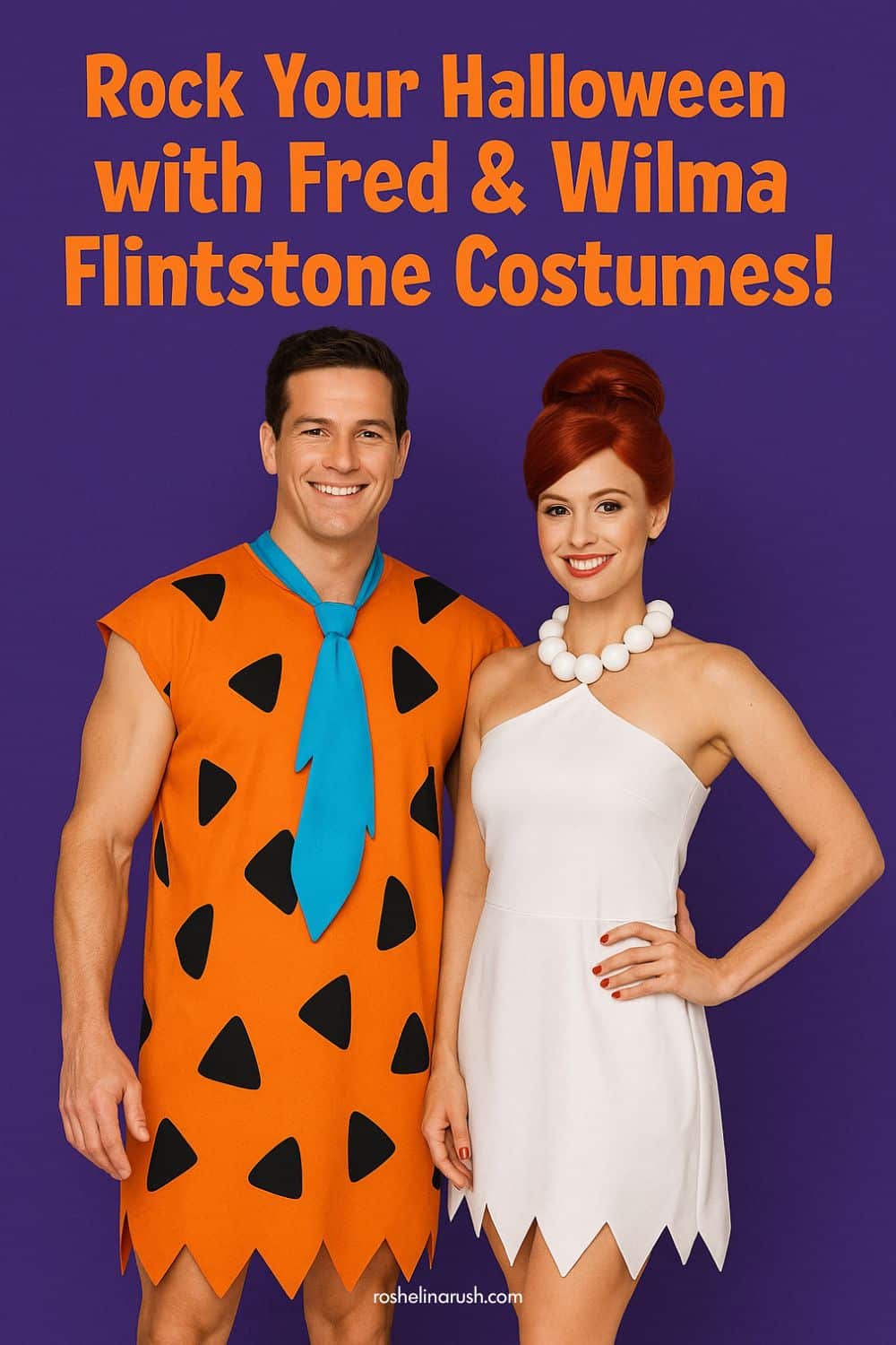 fred and wilma flintstone fancy dress