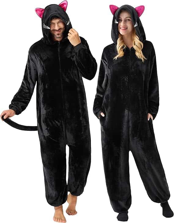Black Cat Halloween Dalmatian