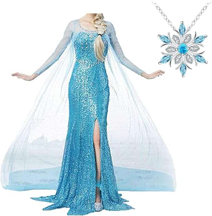 Elsa Snow Queen Princess Dress