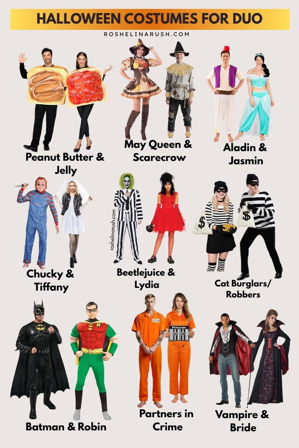 HALLOWEEN COSTUMES DUO