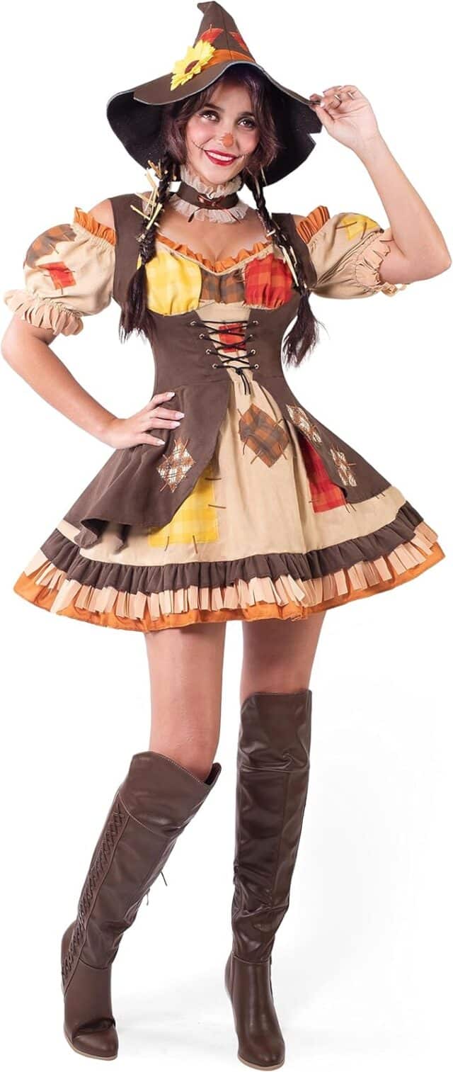 Halloween Scarecrow Costume Women