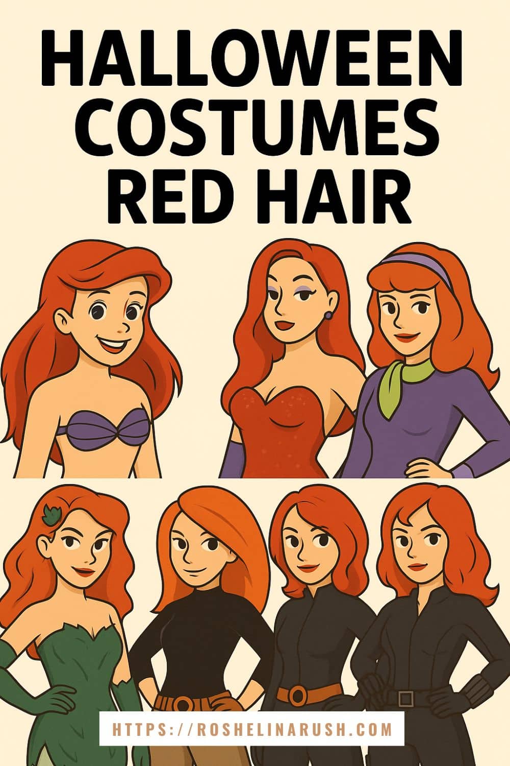 13 Best Halloween Costumes Red Hair Fans Must Try