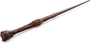 Image of a detailed brown magic wand prop with a textured handle and a tapered point, resembling those from fantasy films. This accessory is perfect for completing **halloween costumes red hair**, especially for wizard or witch-themed looks inspired by magical stories.
