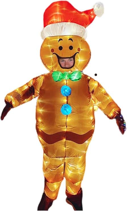 Inflatable Costumes Blow up Gingerbread Man