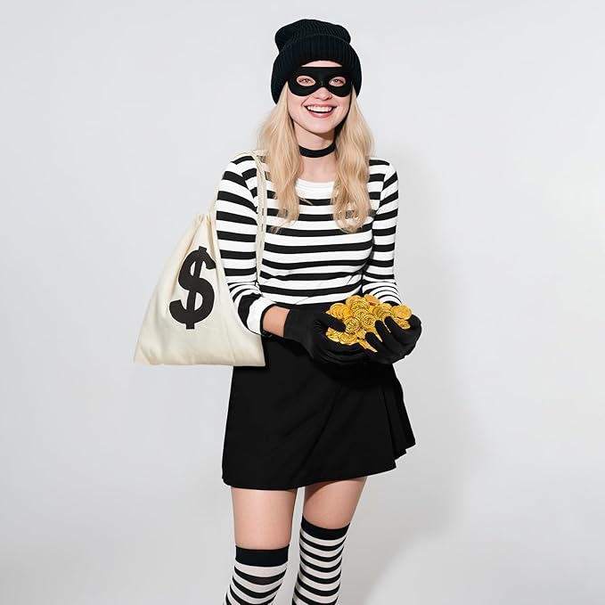 Women Burglar Costume Thief