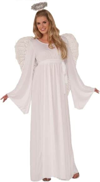 Womens Angel Dress and Halo