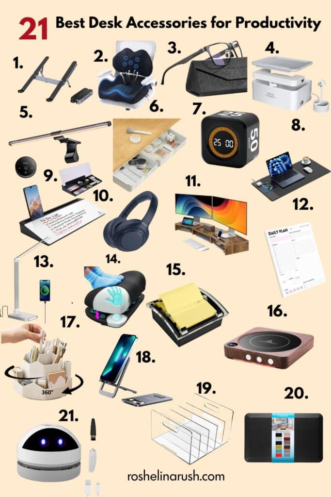 desk accessories ideas